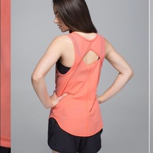 LuLuLemon Plum Peach Sculpt Tank Top